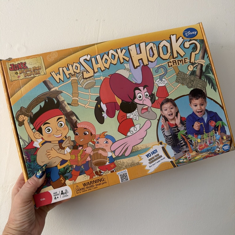 Who Shook Hook Game COMPLETE 2012 Disney Junior Jake and the Neverland Pirates